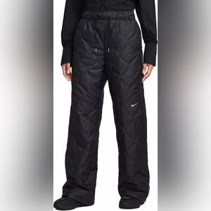 NIKE Sportswear Women's Essential Quilted High Waisted Open-Hem Snow Pants|NEW!